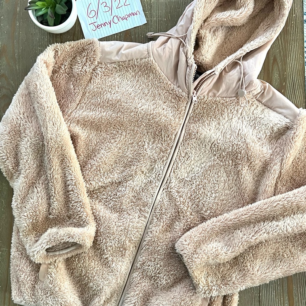 Xs pink Zyia teddy jacket